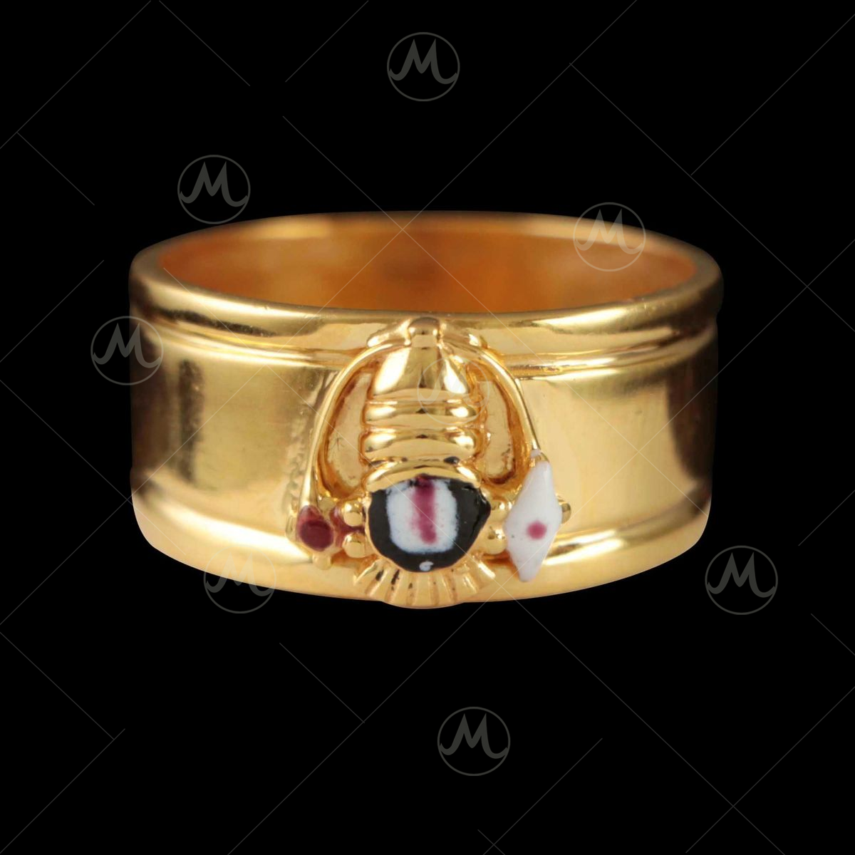Tirupathi Balaji Perumal Ring | Art of Gold Jewellery, Coimbatore