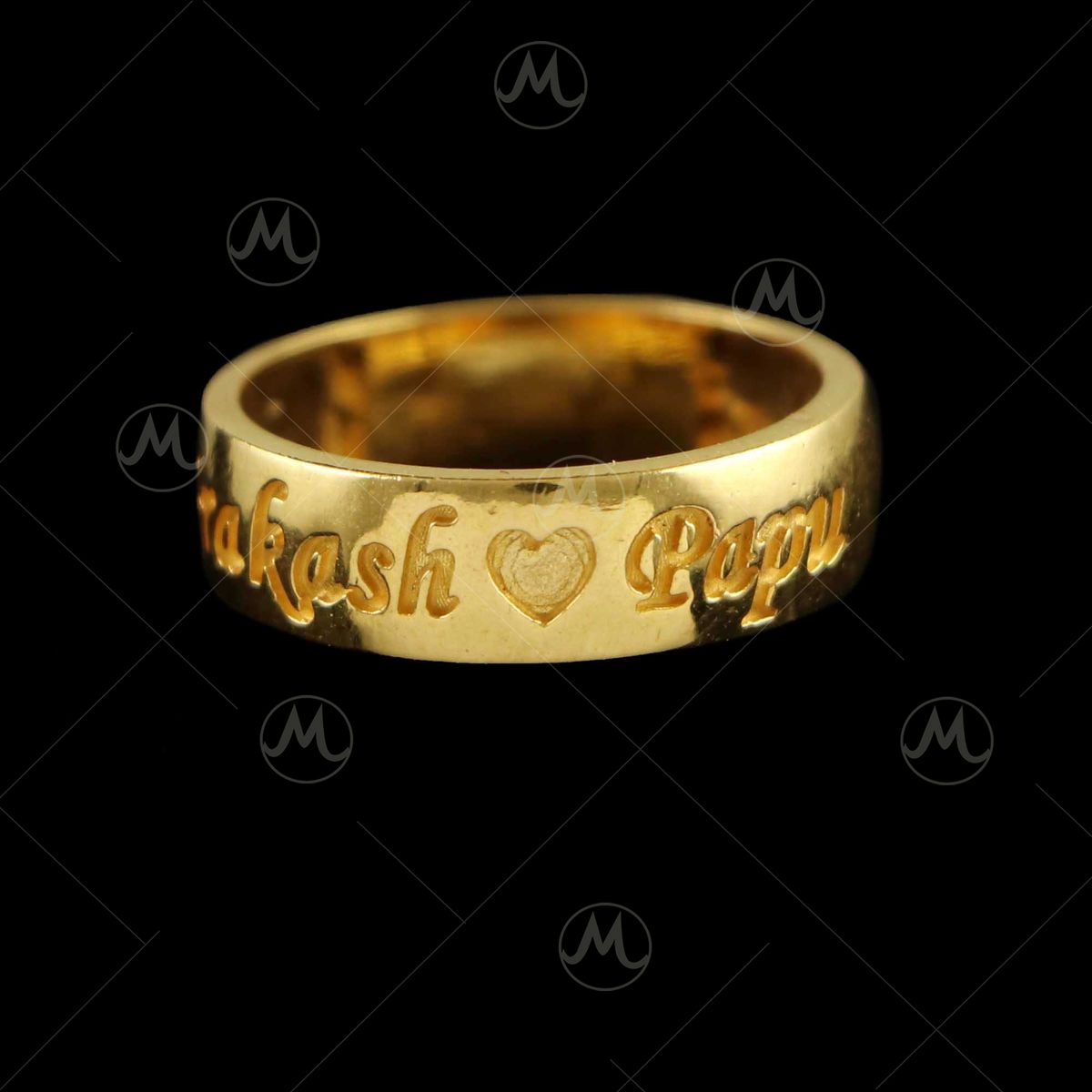 Couple Rings With Names In Gold 2024 | www.houwelings.com
