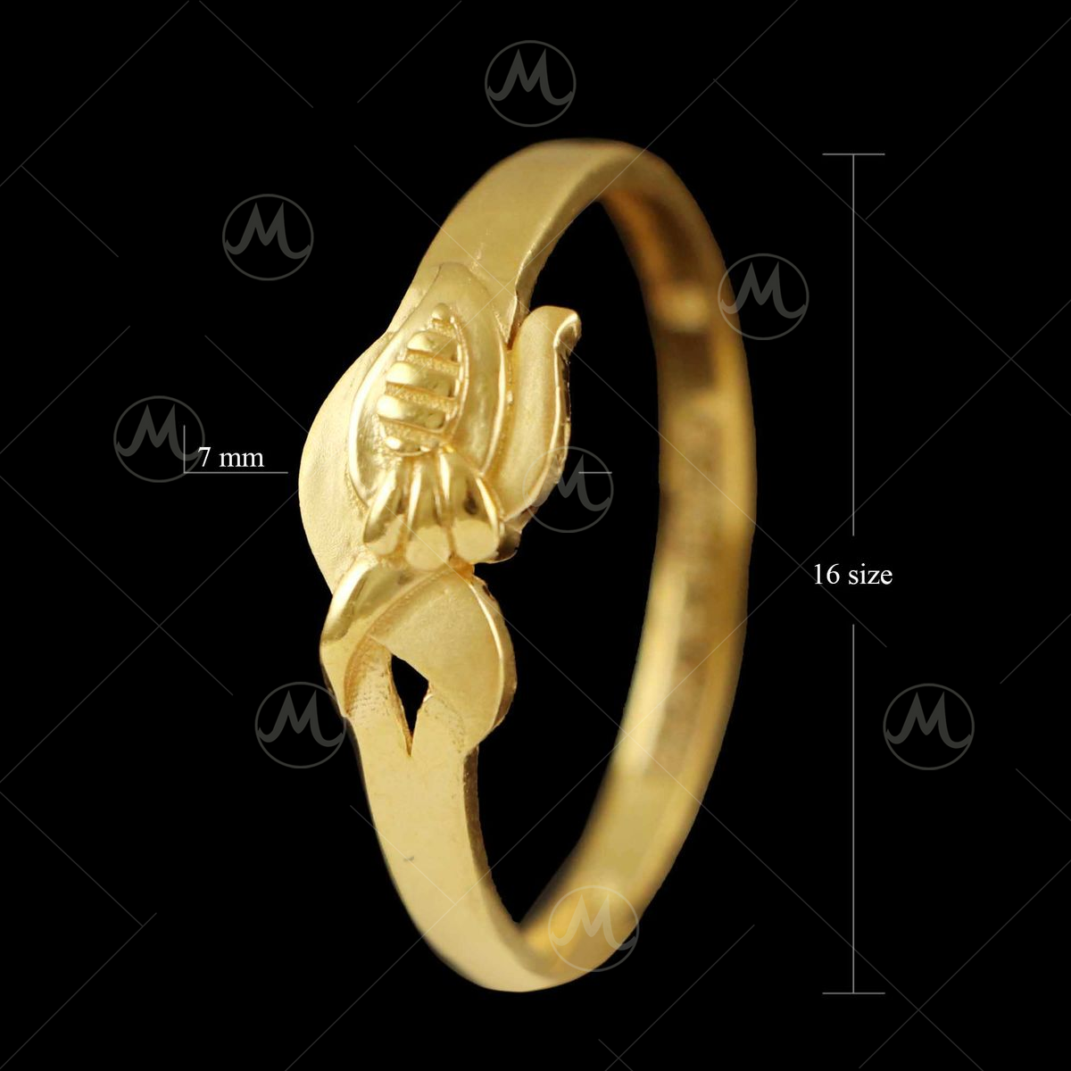 Buy Joyalukkas 22 kt Gold Ring Online At Best Price @ Tata CLiQ