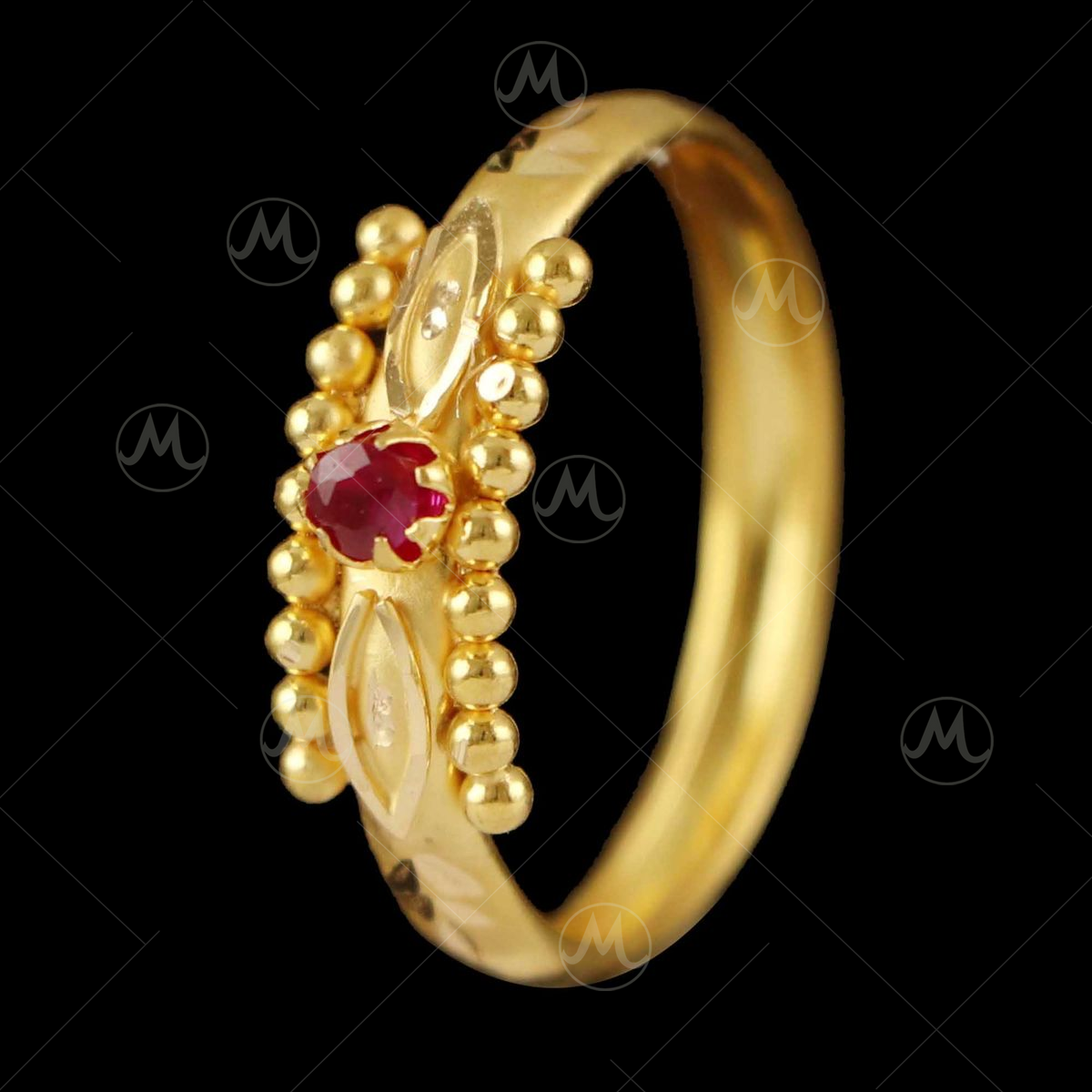 Amazon.com: Ruby Manik Gemstone Ring For Men & Women Gold Plated Adjustable  Engagement & Promise Ring Ideal Gift Item By RRVGEMS (4 Carat) : Clothing,  Shoes & Jewelry