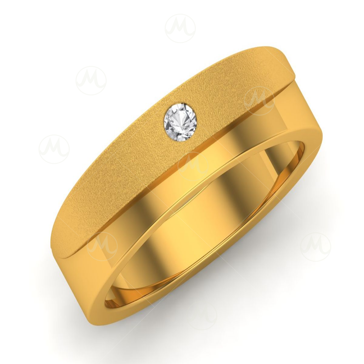 Classic Curvy Gold Couple Ring - Bangle, HD Png Download , Transparent Png  Image - PNGitem