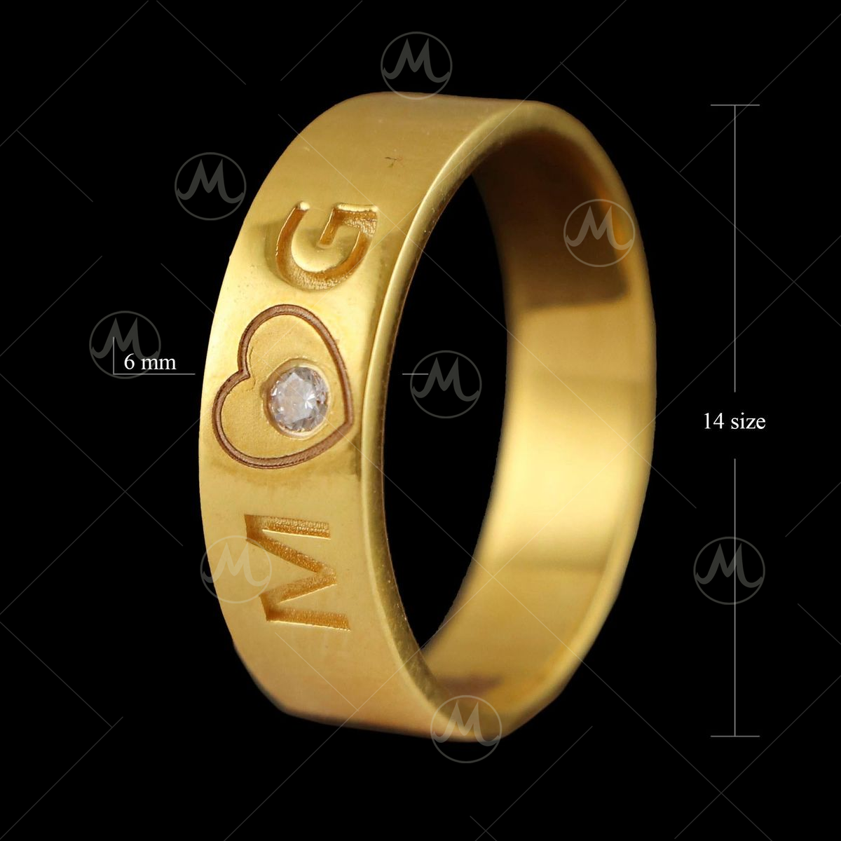 Solid 14k Yellow Gold Band Wedding Ring Rope Braided Design Comfort Fit  Satin Style Men Women 6 mm, Size 5 - Walmart.com
