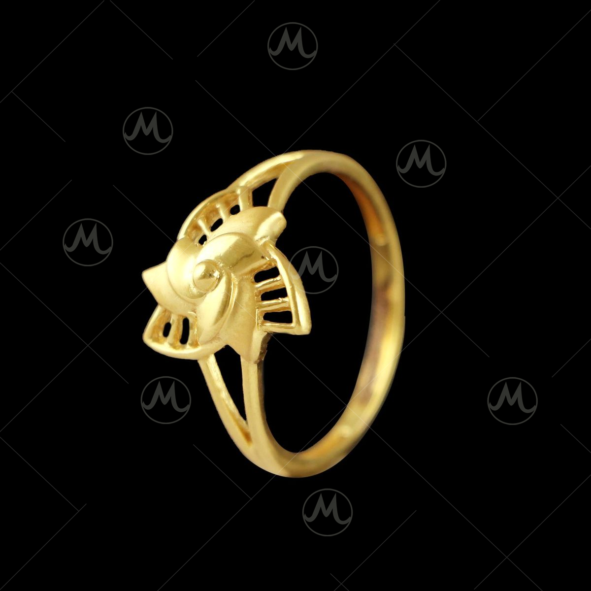 Buy online Gold Metal Ring from fashion jewellery for Women by Vighnaharta  for ₹319 at 54% off | 2024 Limeroad.com