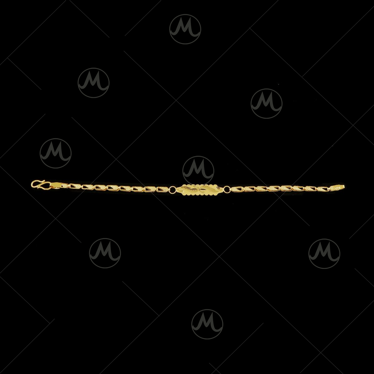Ornately Designed 22KT Gold Bracelet