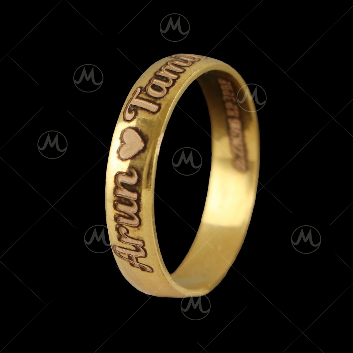 14K Diamond Gold Name Ring – Oscar Stone NYC - Grand Cocnourse