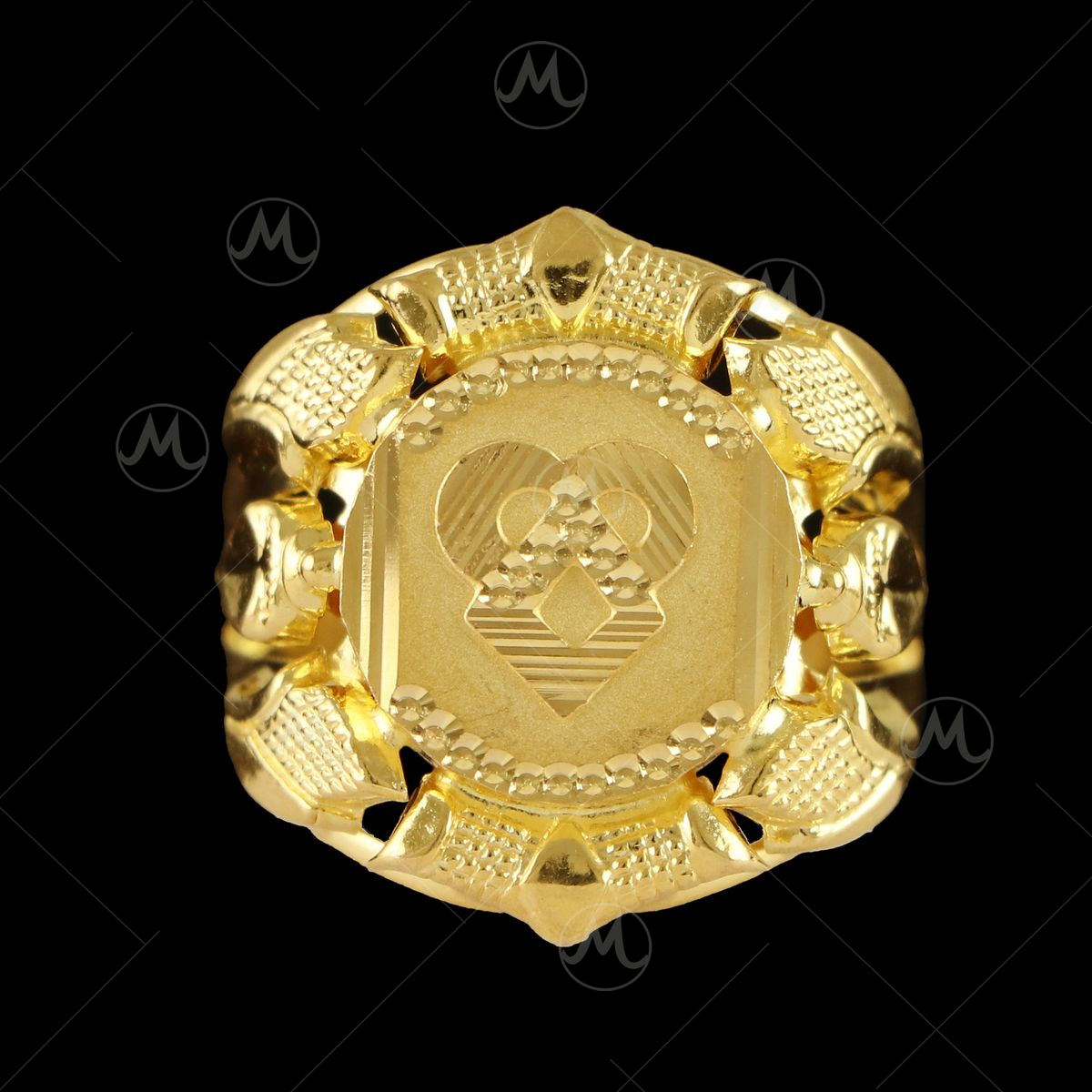 Vintage Black Hills Gold 10k 12k Yellow Gold Tricolor Ring, 57% OFF